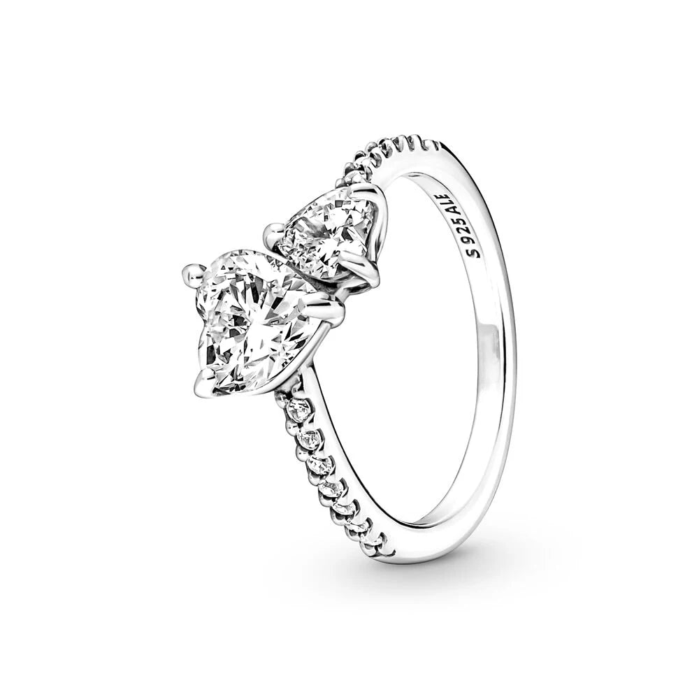 jenesis™ double heart ring - jenesis