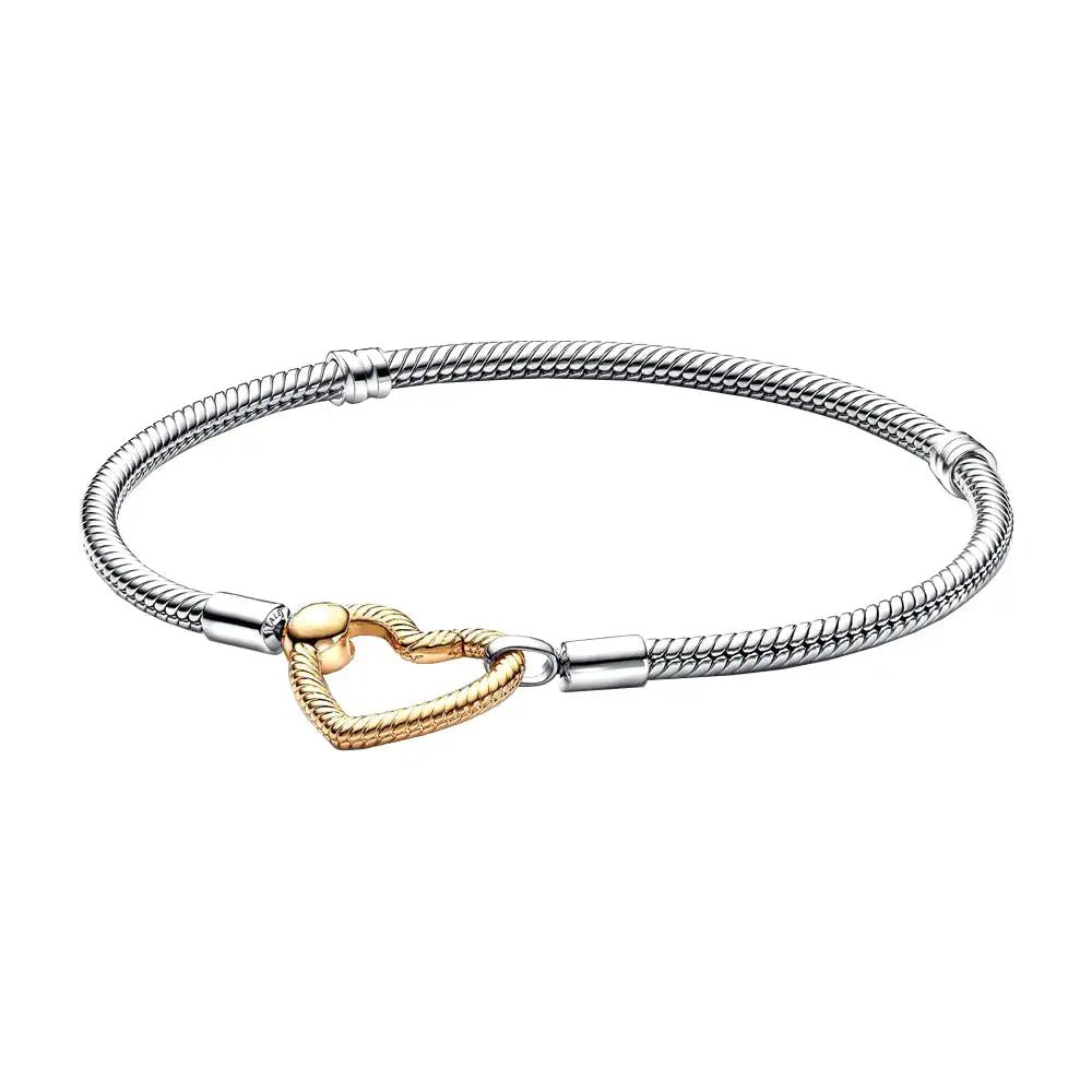 Jenesis™ Silver Heart Moments Bracelet - Jenesis