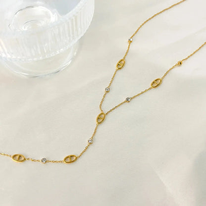 Jenesis™ Golden Y Necklace - Jenesis