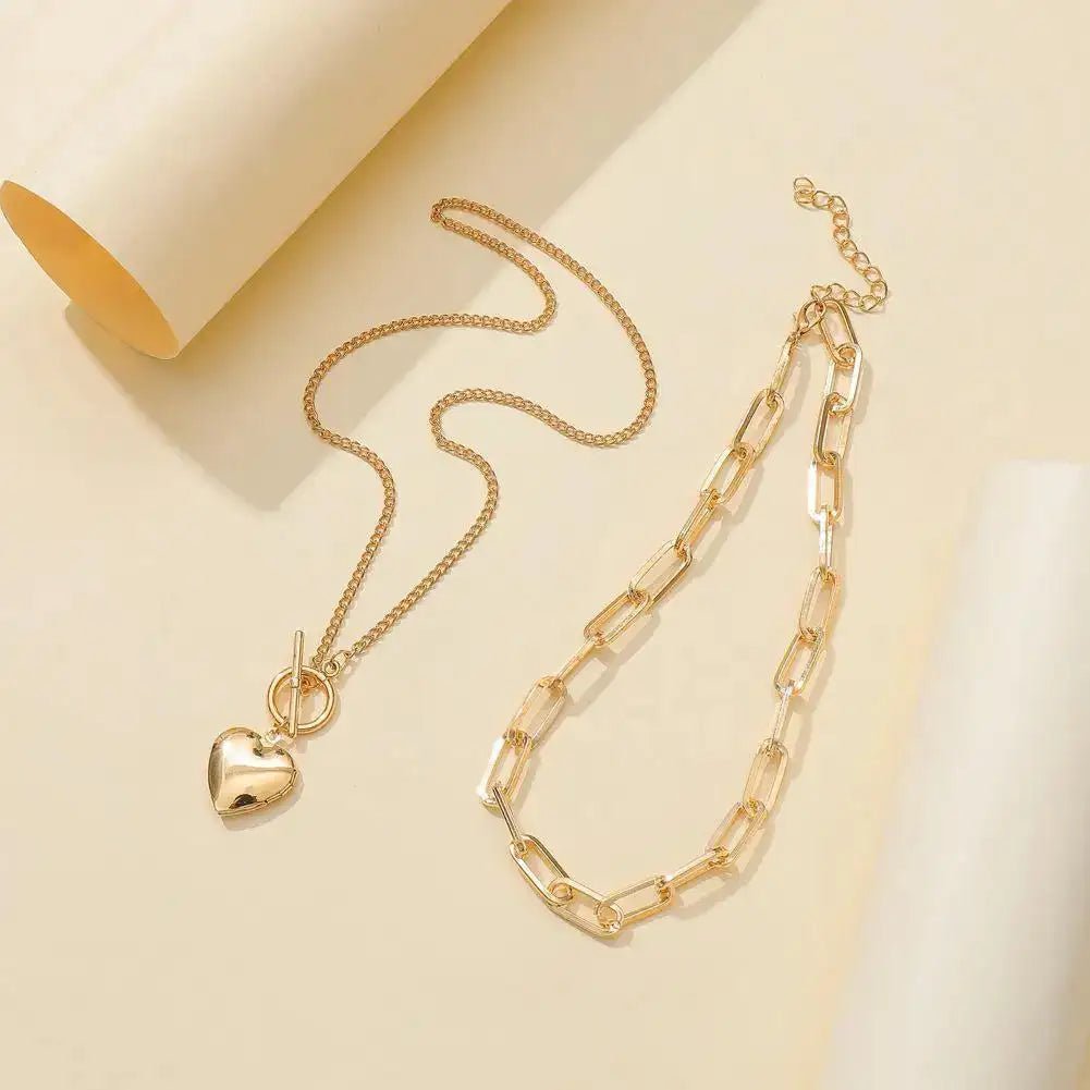 jenesis™ bold heart necklace - jenesis